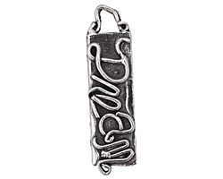 Rustic Charms Sterling Silver Dream Tag 10x37mm