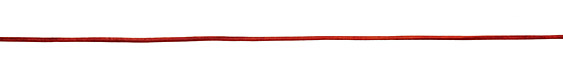Natural Red Round Leather Cord 1.5mm