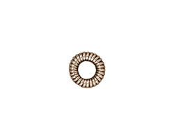 TierraCast Antique Silver (plated) Large Coiled Ring 2x10mm