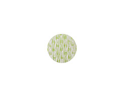 Lillypilly Lime Green Reeds Anodized Aluminum Disc 11mm, 24 gauge