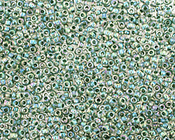 TOHO Rainbow Crystal (with Shamrock Lining) Round 11/0 Seed Bead