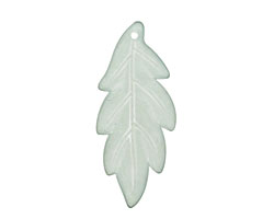 Lucite Quarry Ridged Leaf 18x41mm