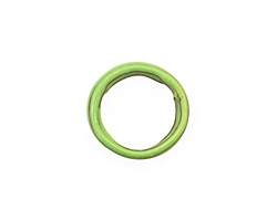 C-Koop Enameled Metal Lime Large Ring 16-17mm