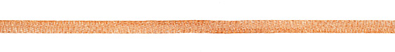 WireLace Tangerine Ribbon 6mm