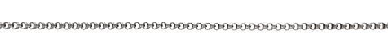 Antique Silver (plated) Figure 8 Box Chain