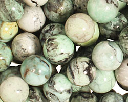 Grass Green Turquoise Round 10mm
