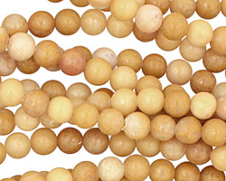 Yellow Jasper Round 6mm