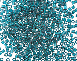 TOHO Transparent Capri Blue Cube 1.5mm Seed Bead