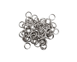 Artistic Wire Non-Tarnish Silver Chain Maille Jump Ring 3.97mm, 18 gauge