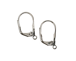 Gunmetal Plain w/ Ring Leverback