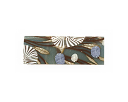 Humble Beads Polymer Clay Teal 6 Hole Branch Cuff 11-12x34mm