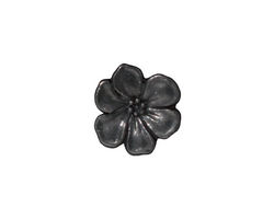 TierraCast Gunmetal Apple Blossom Button 14mm