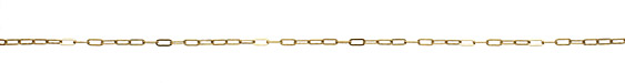 Antique Gold (plated) Long Oval Cable Chain