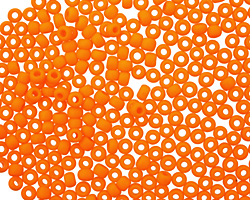 TOHO Opaque Frosted Cantelope Round 8/0 Seed Bead