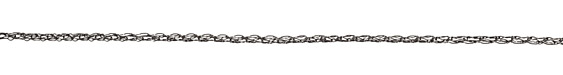 SilverSilk Non-Tarnish Hematite 3 Needle Round Knitted Wire 1.5mm
