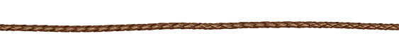 Bronze (metallic) Braided Leather Bolo Cord 3mm