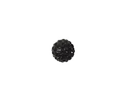 Jet Pave Round 8mm (1.5mm hole)