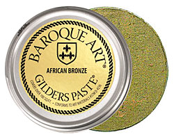 African Bronze Baroque Art Gilders Paste 4 oz.