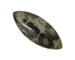 Kambaba Jasper Horse Eye Cabochon 15x35mm