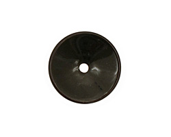 C-Koop Enameled Metal Black Disc 3-4x18-20mm