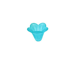 Lucite Pacific 5 Petal Mini Bellflower 11x14mm