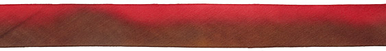 Chocolate Strawberries Hand Dyed 100% Silk Ribbon 1"