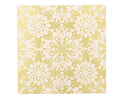 Lillypilly Gold Kaleidoscope Anodized Aluminum Sheet 3"x3", 22 gauge