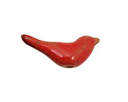 Kylie Parry Ceramic Cardinal Bird 10-11x28mm
