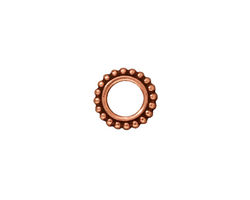 TierraCast Antique Copper (plated) 6mm Round Bead Frame 11mm