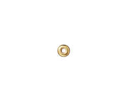 TierraCast Gold (plated) Disk Heishi 4mm