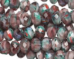 Jubilee Crystal Faceted Rondelle 8mm