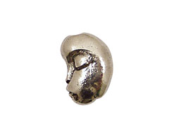 Green Girl Pewter Pixie Bean 19x13mm