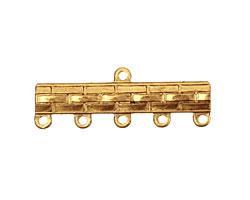 Brass Woven Bar 1-5 Link 32x11mm