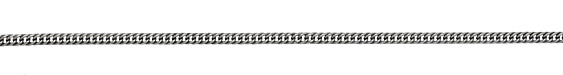 Antique Silver (plated) Woven Curb Chain