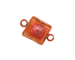 Patricia Healey Copper Solid Square Link 24x14mm