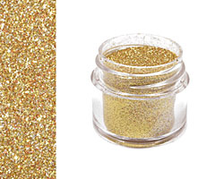 Gold Tone Microfine Opaque Glitter 1/4 oz.