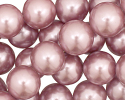 Lilac Shell Pearl Round 14mm