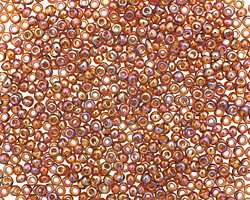 TOHO Transparent Rainbow Smoky Topaz Round 11/0 Seed Bead