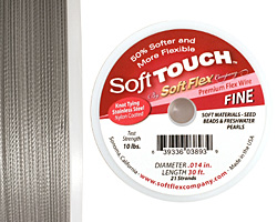 Soft Touch Premium Clear .014" (Fine) 21 Strand Wire 30ft.
