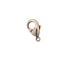 Antique Silver (plated) Lobster Clasp 7mm