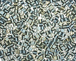 TOHO Higher Metallic Frosted Blue Haze Triangle 11/0 Seed Bead