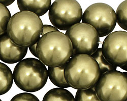 Olive Shell Pearl Round 14mm