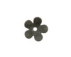 C-Koop Enameled Metal Steel Gray 5 Petal 15mm