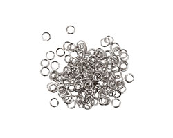 Artistic Wire Non-Tarnish Silver Chain Maille Jump Ring 2.38mm, 20 gauge