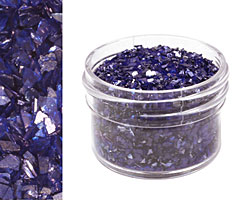 Lapis Vintage Glass Glitter (Shards) 1 oz.