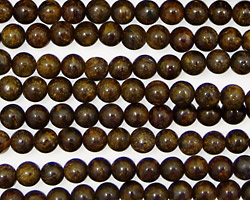 Bronzite Round 4mm