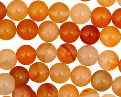 Carnelian (natural) Round 8mm