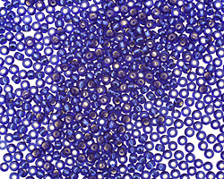 TOHO Cobalt (with Silver Lining) Round 11/0 Seed Bead