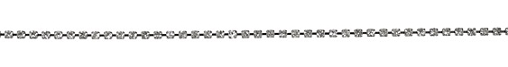Gunmetal Rhinestone Chain 3mm