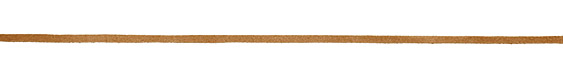 Red Brown Suede Leather Lace 3mm